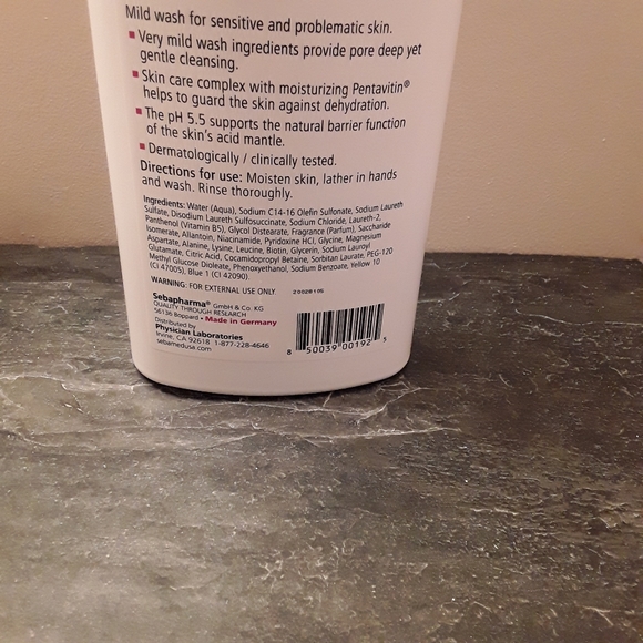 Sebamed Sensitive Skin LIQUID Face & Body Wash 1L - Picture 5 of 5